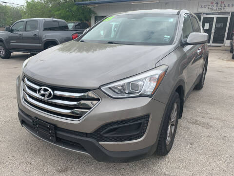 2015 Hyundai Santa Fe Sport for sale at H & H AUTO SALES in San Antonio TX