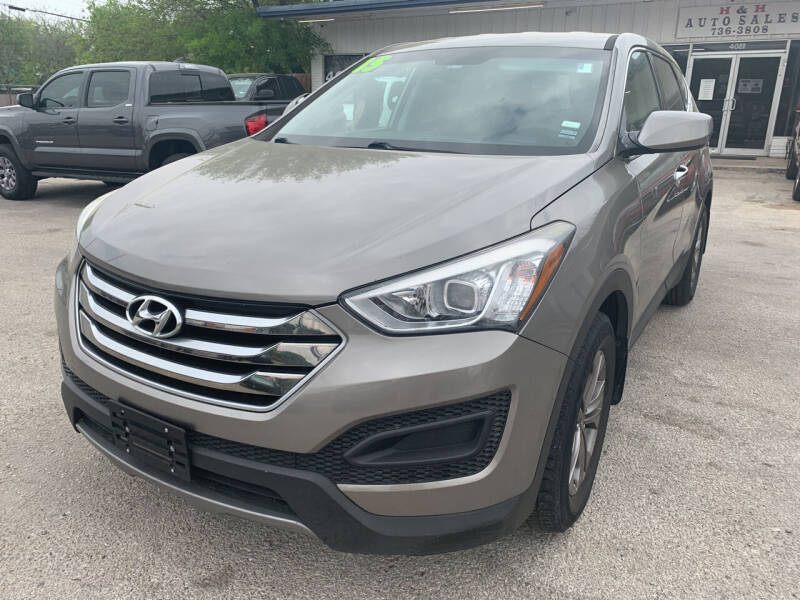 2015 Hyundai Santa Fe Sport for sale at H & H AUTO SALES in San Antonio TX