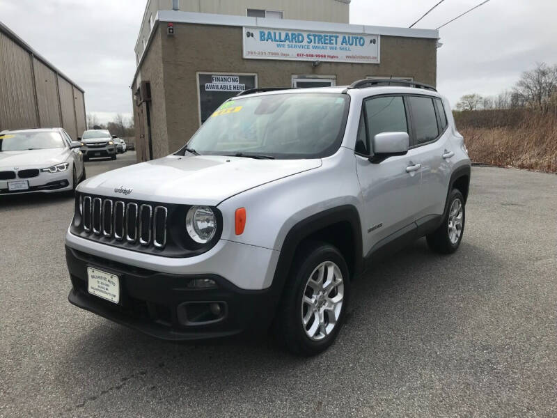 2016 Jeep Renegade for sale at Ballard Street Auto in Saugus MA