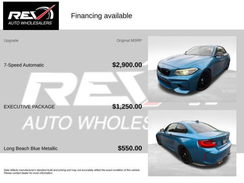 2016 BMW M2
