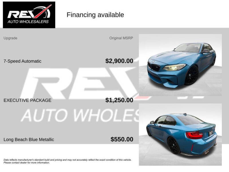 2016 BMW M2