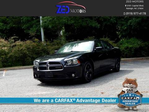 2014 Dodge Charger for sale at Zed Motors in Raleigh NC