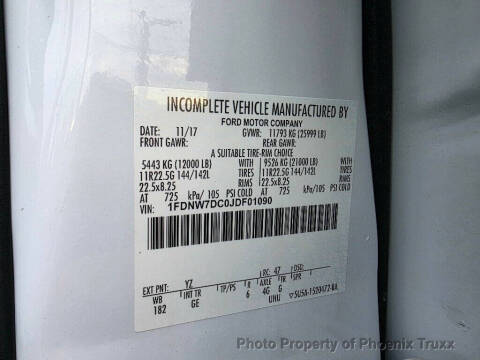 2018 Ford F-750 Super Duty