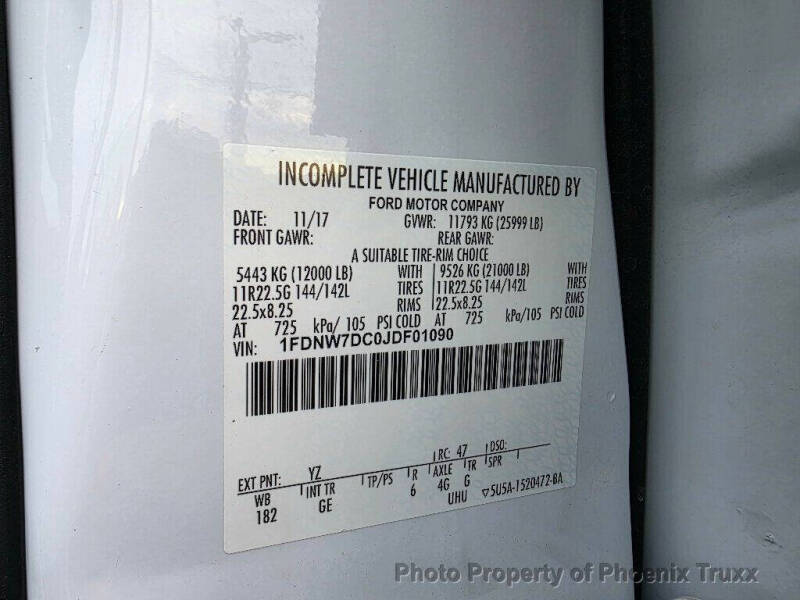 2018 Ford F-750 Super Duty