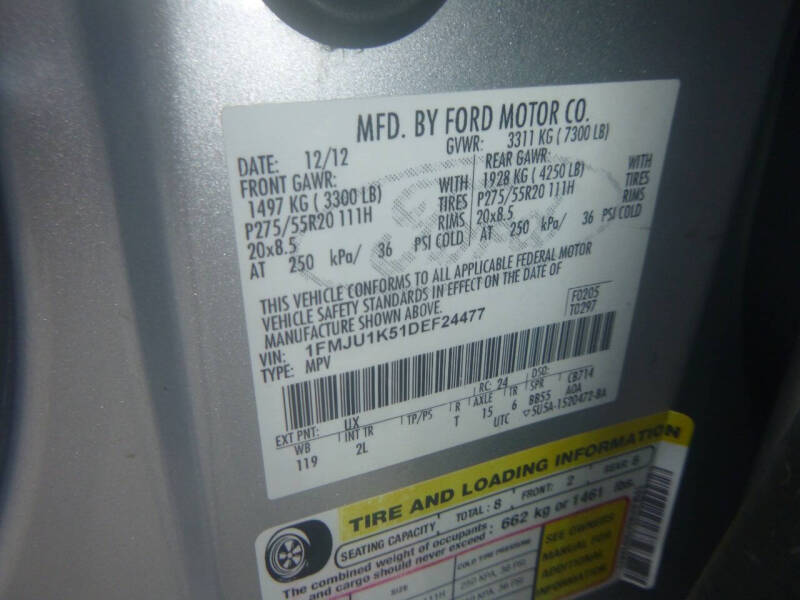 2013 Ford Expedition Limited