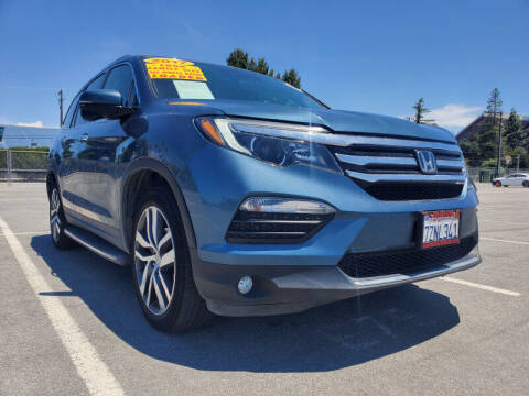2017 Honda Pilot for sale at ALL CREDIT AUTO SALES in San Jose CA