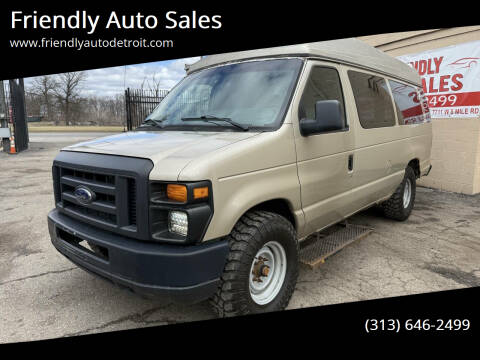 2009 Ford E-Series for sale at Friendly Auto Sales in Detroit MI