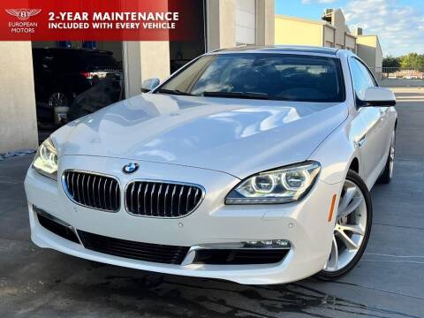 2014 BMW 6 Series for sale at European Motors Inc in Plano TX