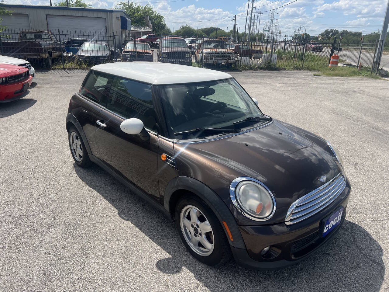 Brown 2011 MINI Cooper Base Base 2dr Hatchback 2