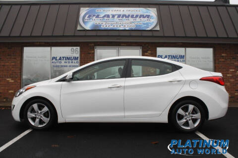 2013 Hyundai Elantra for sale at Platinum Auto World in Fredericksburg VA