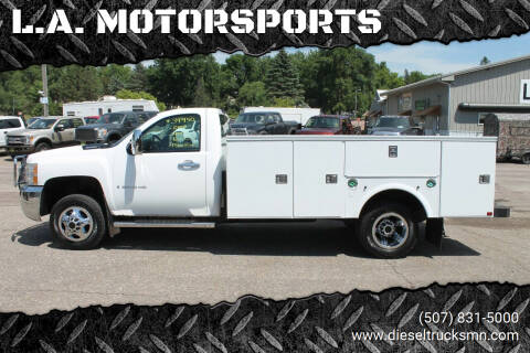 2008 Chevrolet Silverado 3500HD CC for sale at L.A. MOTORSPORTS in Windom MN