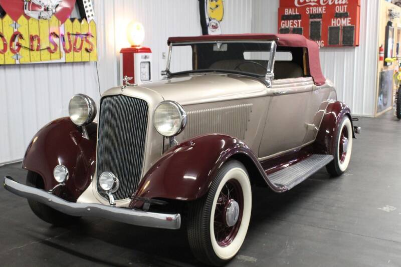 1933 Plymouth PD CONVERTIBLE for sale at Belmont Classic Cars in Belmont OH
