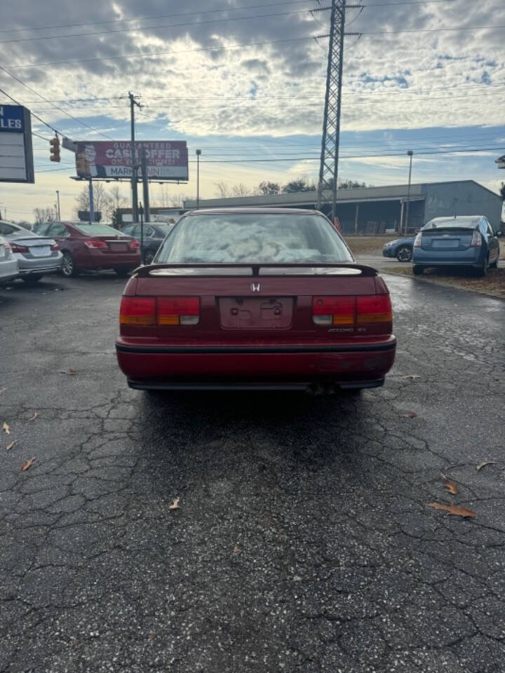 1993 Honda Accord for sale at Nation Auto Sales in Greensboro, NC