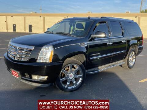 2012 Cadillac Escalade ESV for sale at Your Choice Autos - Joliet in Joliet IL