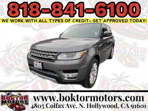 2014 Land Rover Range Rover Sport for sale at Boktor Motors in North Hollywood CA
