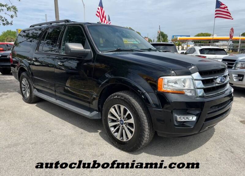 2017 Ford Expedition EL for sale at AUTO CLUB OF MIAMI, INC in Miami FL