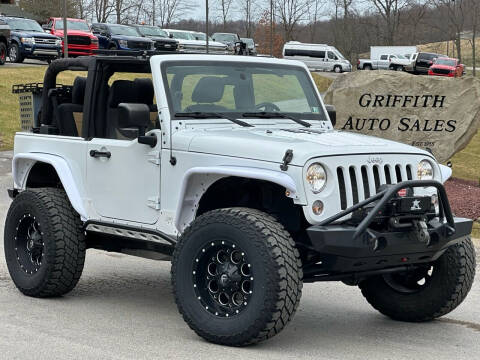2015 Jeep Wrangler for sale at Griffith Auto Sales in Home PA
