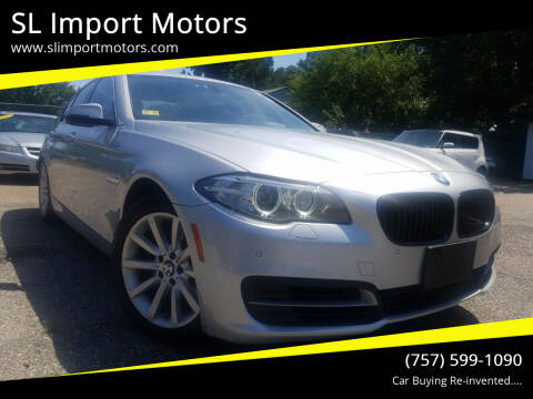 2014 BMW 5 Series for sale at SL Import Motors in Newport News VA