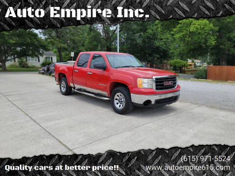2007 GMC Sierra 1500 for sale at Auto Empire Inc. in Murfreesboro TN
