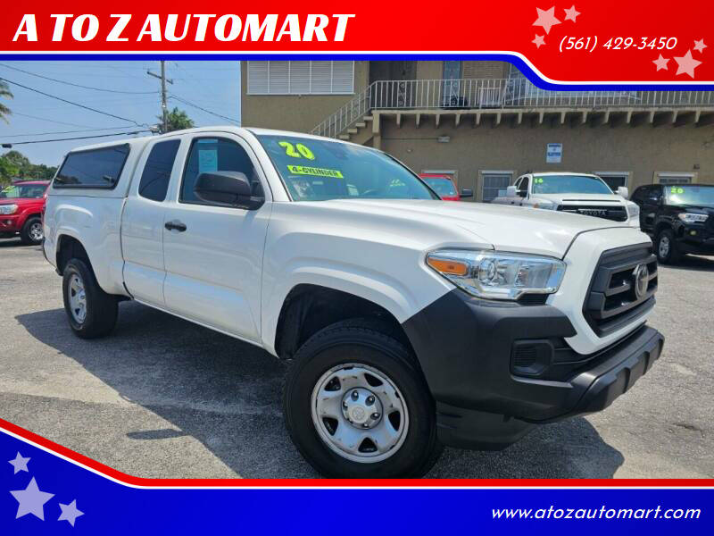 2020 Toyota Tacoma for sale at A TO Z  AUTOMART - A TO Z AUTOMART in West Palm Beach FL