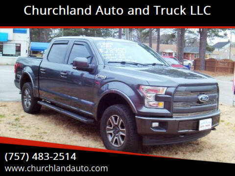 2017 Ford F-150 for sale at Churchland Auto and Truck LLC in Portsmouth VA
