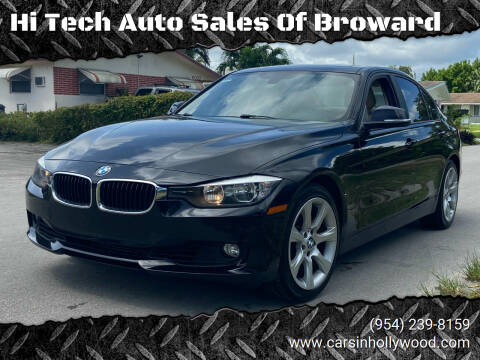 2013 BMW 3 Series for sale at Hi Tech Auto Sales Of Broward in Hollywood FL