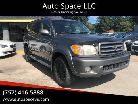 2004 Toyota Sequoia for sale at Auto Space LLC in Norfolk VA