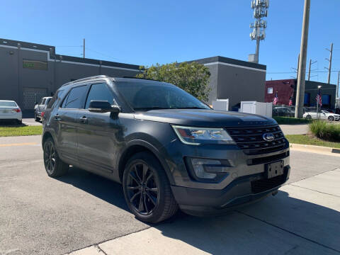 2017 Ford Explorer for sale at AUTO BURGOS in Hollywood FL