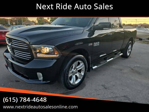 2017 RAM 1500 for sale at Next Ride Auto Sales in Lebanon TN