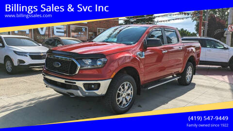 2022 Ford Ranger for sale at Billings Sales & Svc Inc in Clyde OH