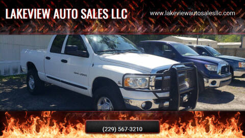 2003 Dodge Ram Pickup 2500 for sale at Lakeview Auto Sales LLC in Sycamore GA