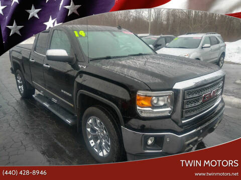 2014 GMC Sierra 1500 for sale at TWIN MOTORS in Madison OH