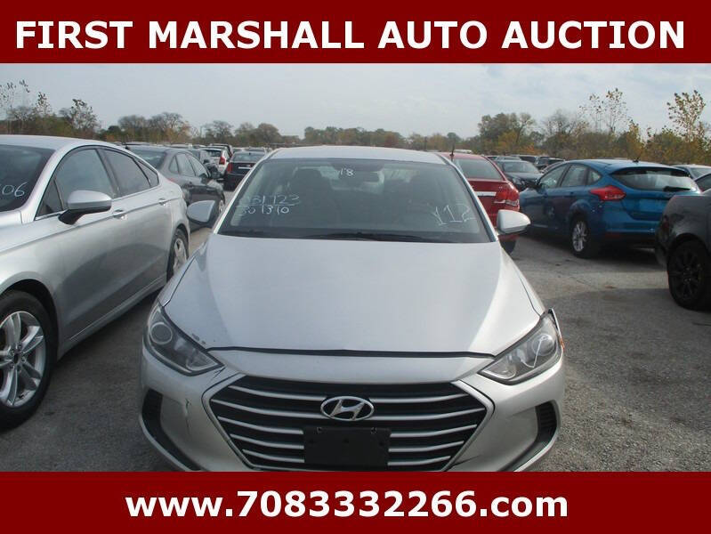 2018 Hyundai Elantra for sale at First Marshall Auto Auction in Harvey IL