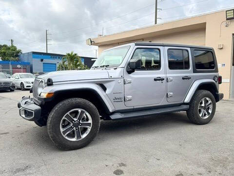 2020 Jeep Wrangler Unlimited for sale at Noah Auto Finance in Hollywood FL
