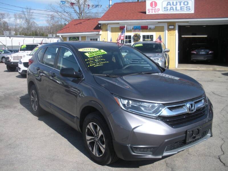 2018 Honda CR-V for sale at One Stop Auto Sales in North Attleboro MA