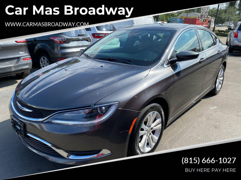 2015 Chrysler 200 for sale at Car Mas Broadway in Crest Hill IL