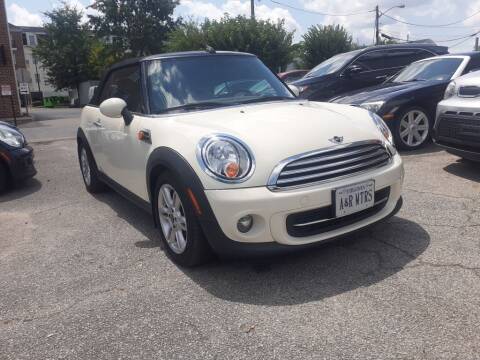 2014 MINI Convertible for sale at A&R MOTORS in Portsmouth VA