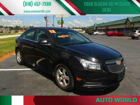 2012 Chevrolet Cruze for sale at Auto World in Carbondale IL
