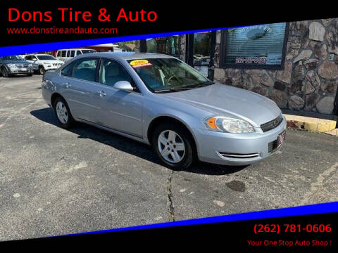 2006 Chevrolet Impala for sale at Dons Tire & Auto in Butler WI
