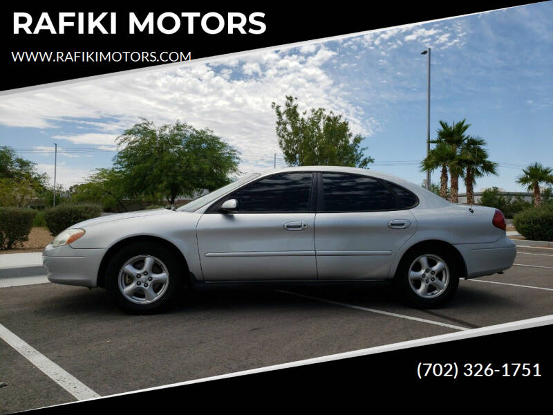 2002 Ford Taurus for sale at RAFIKI MOTORS in Henderson NV