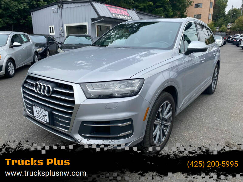 2017 Audi Q7 for sale at Trucks Plus in Seattle WA