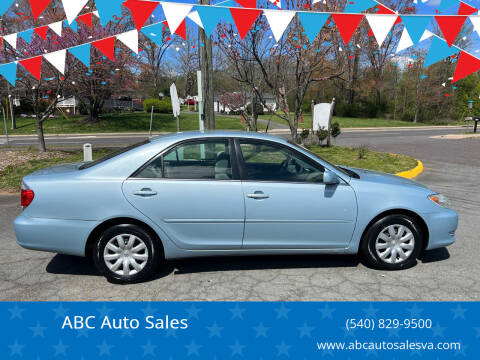 2005 Toyota Camry for sale at ABC Auto Sales in Culpeper VA
