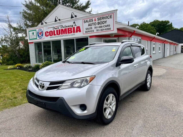 2015 Toyota RAV4 for sale at Dave Delaney's Columbia in Hanover, MA