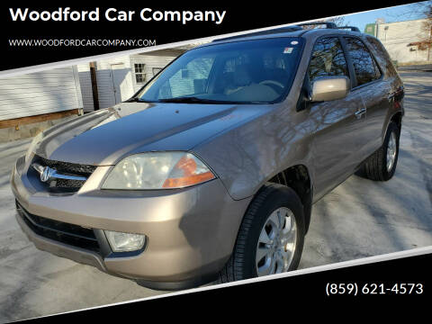 2003 Acura MDX for sale at Woodford Car Company in Versailles KY