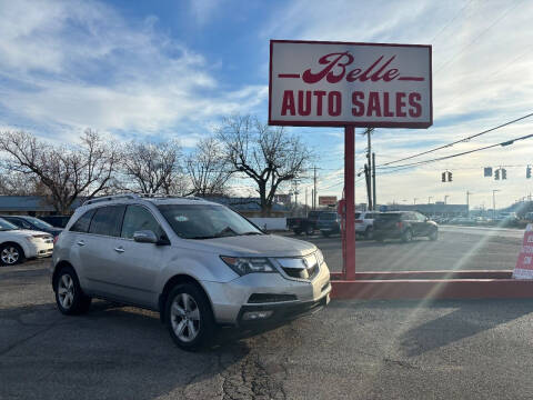 2010 Acura MDX for sale at Belle Auto Sales in Elkhart IN