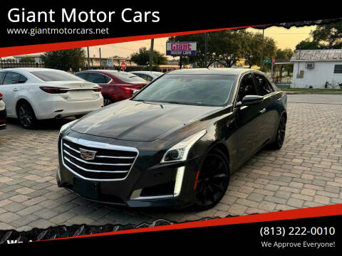 2016 Cadillac CTS for sale at Giant Motor Cars in Tampa FL