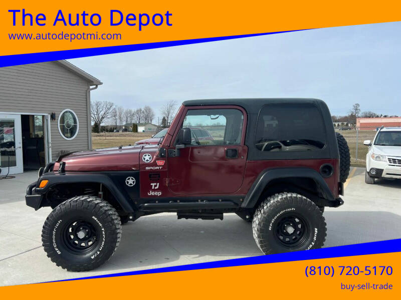 2003 Jeep Wrangler for sale at Auto Depot of Michigan in Mount Morris MI