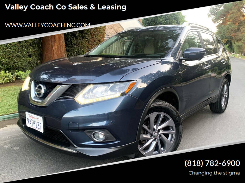 2016 Nissan Rogue for sale at Valley Coach Co Sales & Leasing in Van Nuys CA