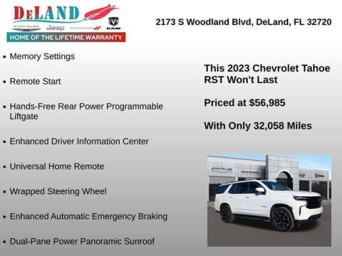 2023 Chevrolet Tahoe RST