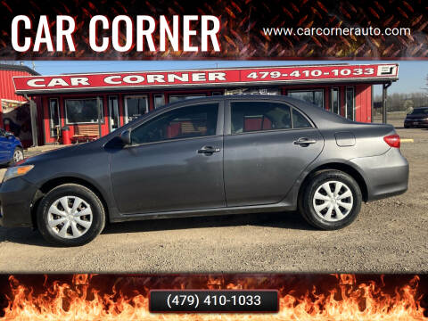 2013 Toyota Corolla for sale at CAR CORNER in Van Buren AR